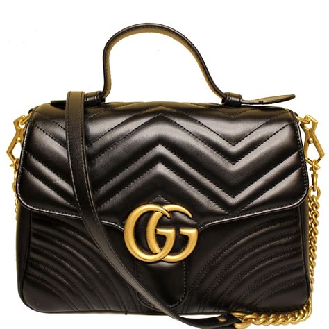 black gucci mini purse|gucci small shoulder bag black.